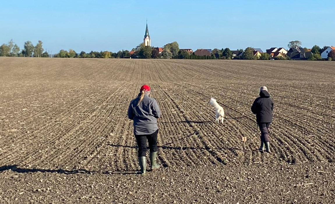 Heike Steiner mit Gold Line's Angel of Love Sammy