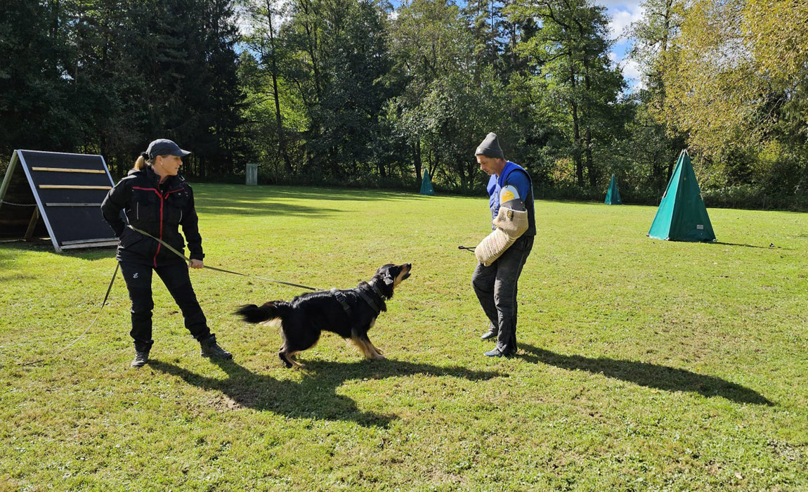 K. Wild mit Leelou ex Canis Lupus